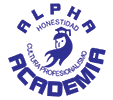 logo de Academia y estetica ALPHA