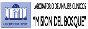 logo de Laboratorio de analisis clinicos Mision del Bosque